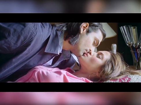Bollywood actress – cleavage and kiss